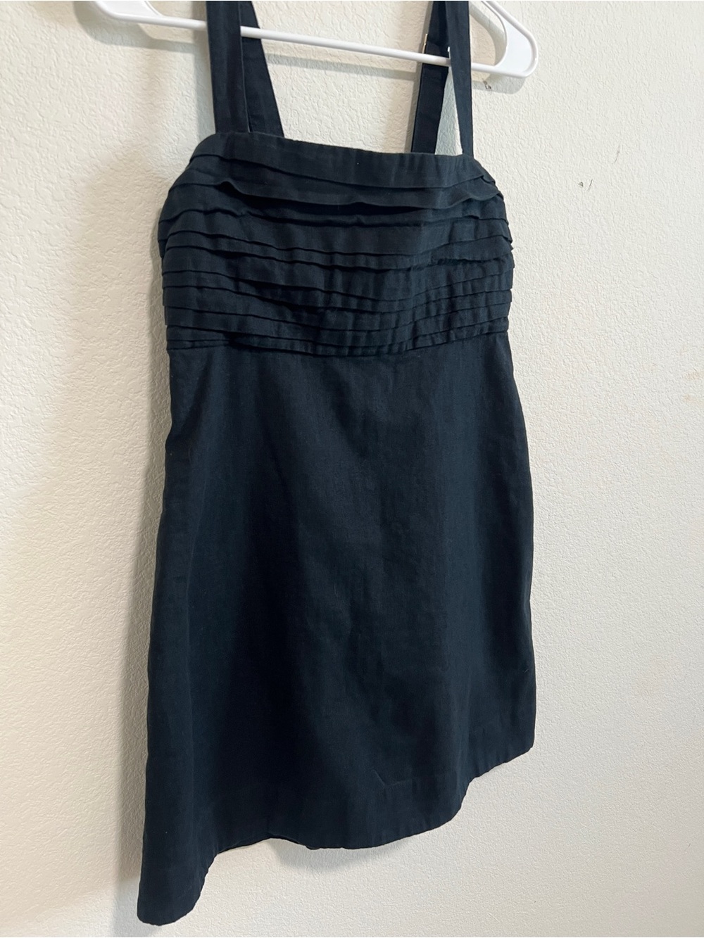 Abercrombie & Fitch Black Linen blend Dress - Picture 8 of 8